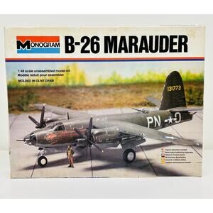 Monogram B-26 Marauder 1:48 Plastic Model Kit 5501 New Open Box